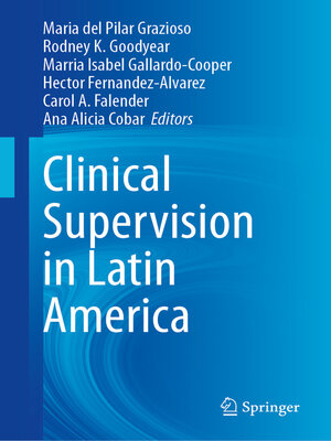 cover image of Clinical Supervision in Latin America